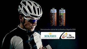Solfrío sponsorship to La Vuelta a España (Cycling Tour of Spain) 2013